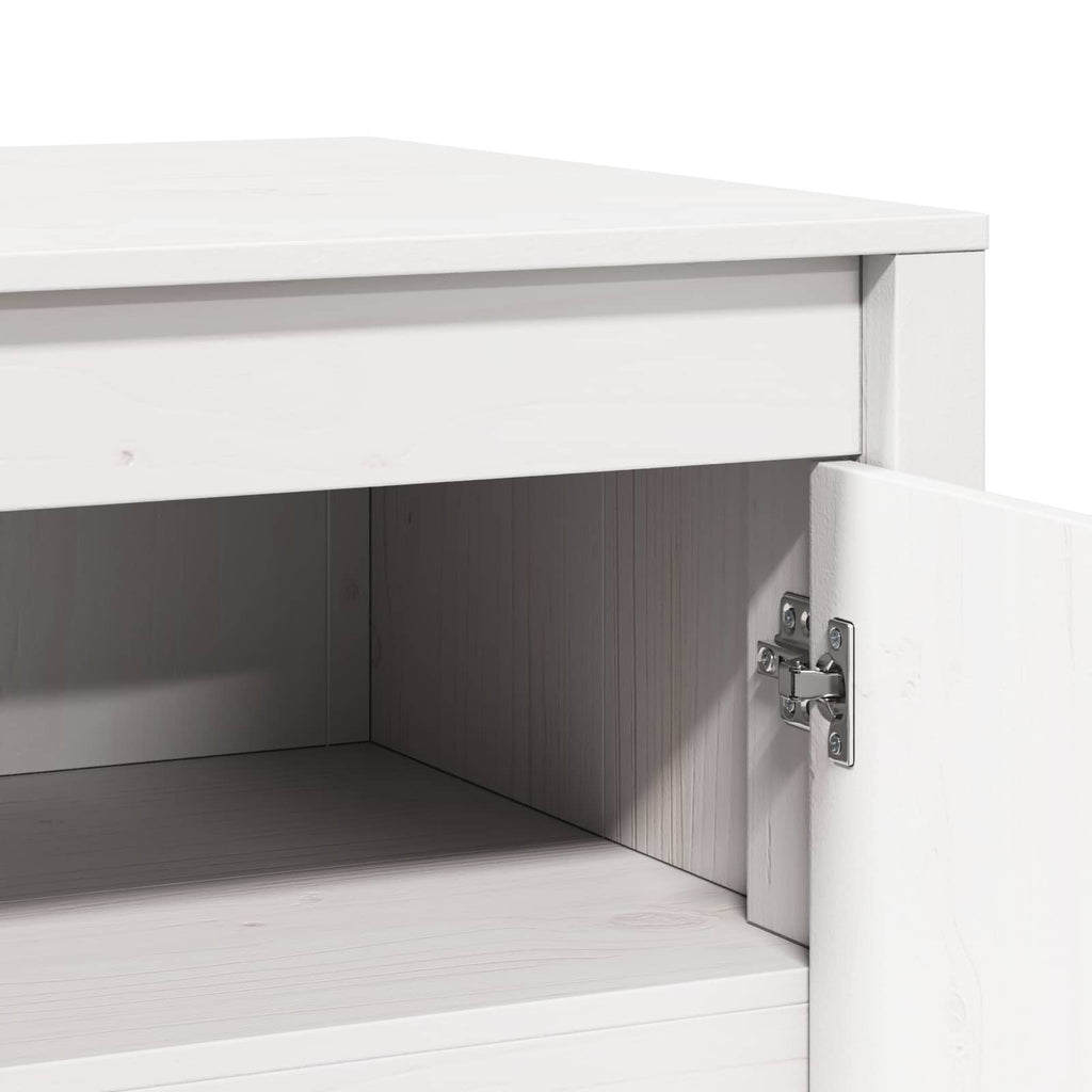 vidaXL Szafka kuchenna z półką MEPPEL Biały 106 x 55 x 64 cm