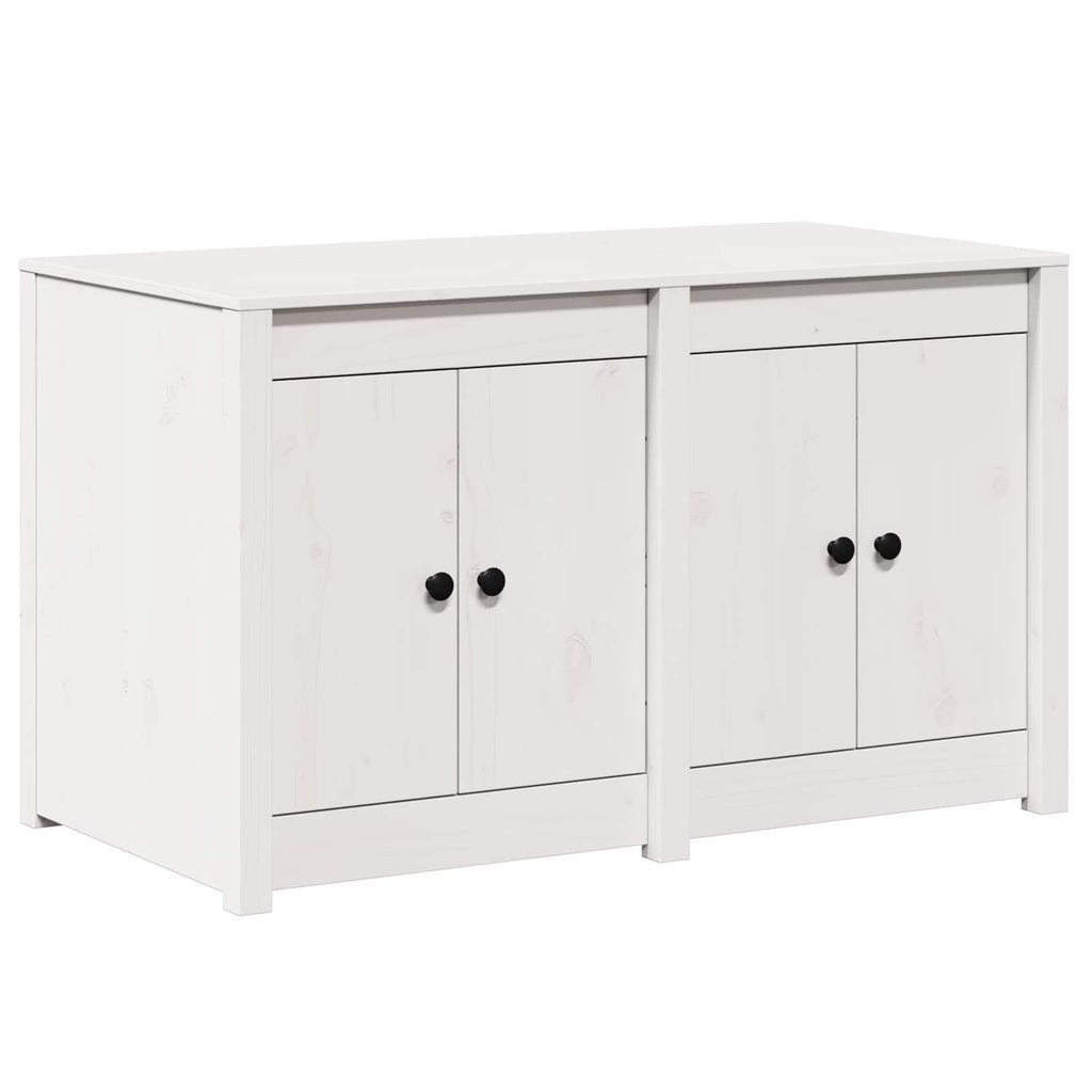 vidaXL Szafka kuchenna z półką MEPPEL Biały 106 x 55 x 64 cm