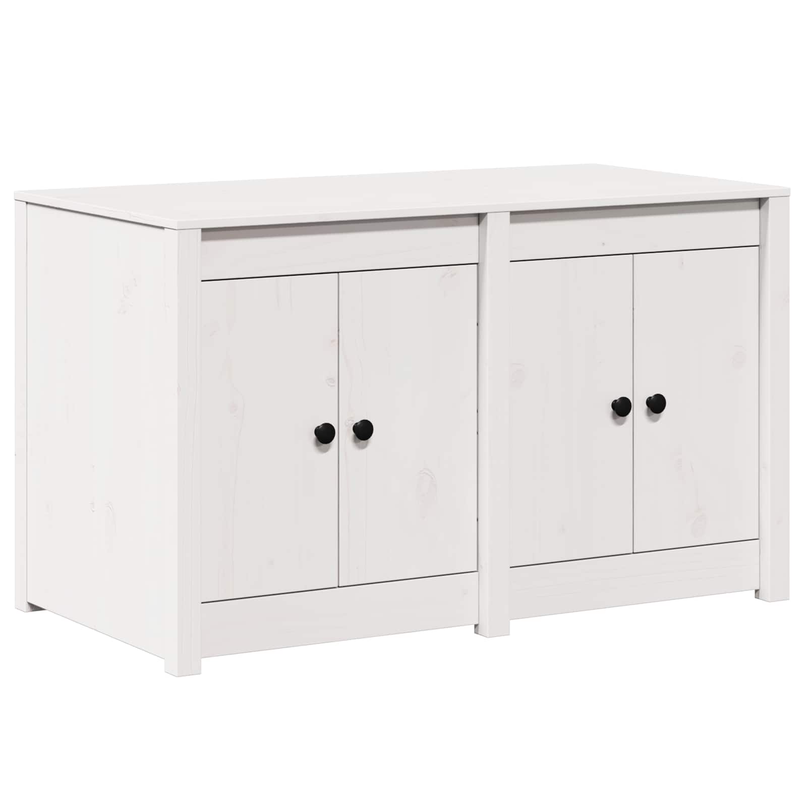 vidaXL Szafka kuchenna z półką MEPPEL Biały 106 x 55 x 64 cm