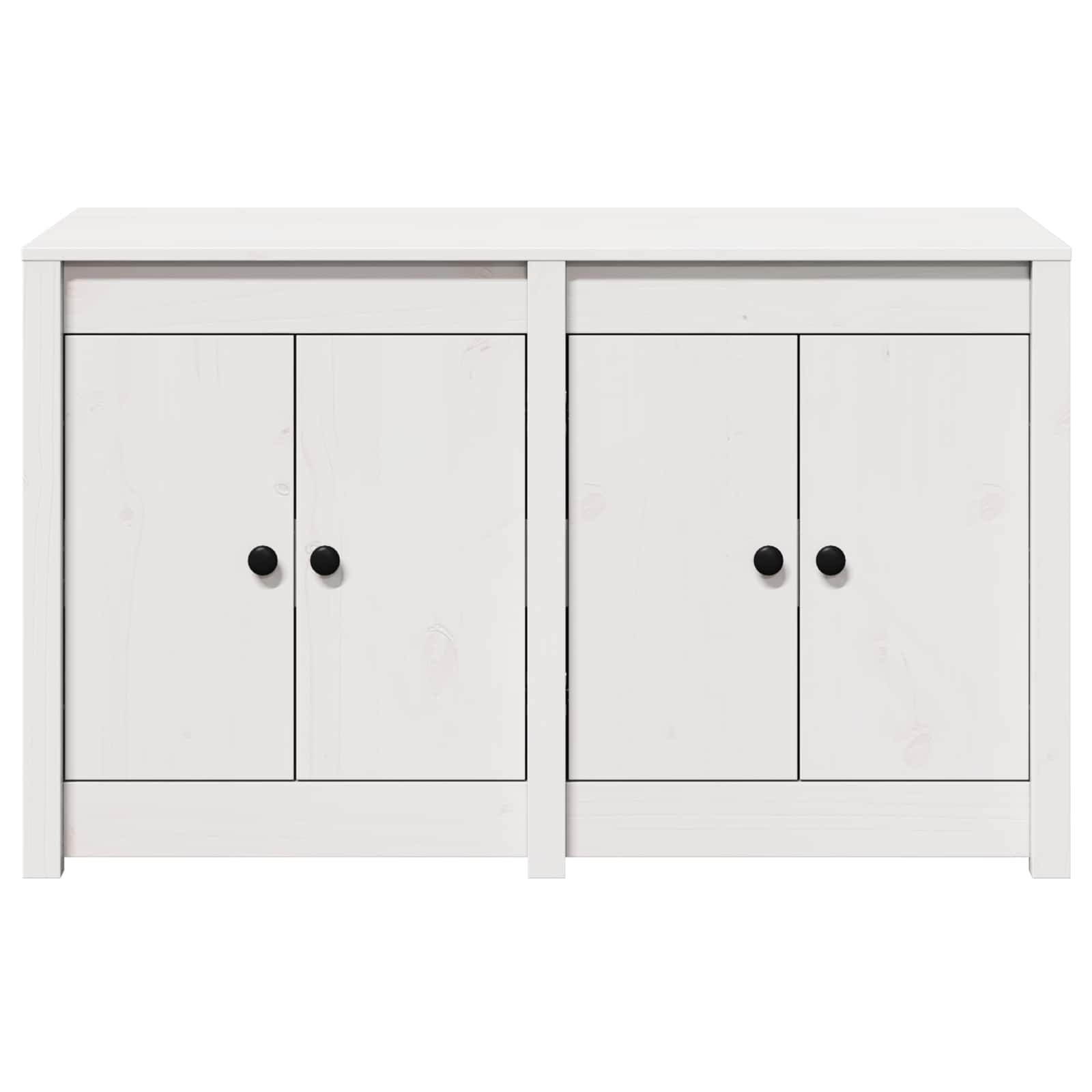 vidaXL Szafka kuchenna z półką MEPPEL Biały 106 x 55 x 64 cm