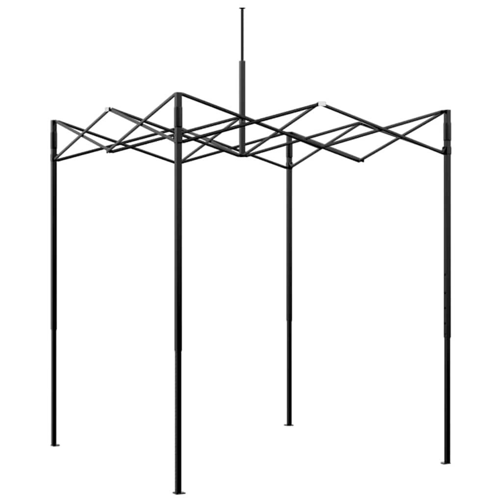 vidaXL Szklarnię z rozkładaną ramą Zielony 200 x 200 x 300 cm Żelazo