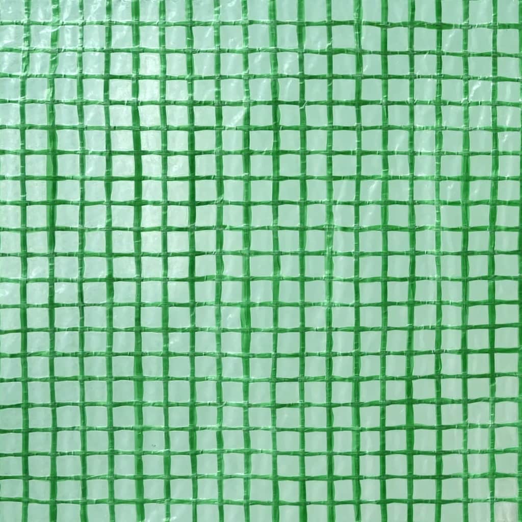 vidaXL Szklarnię z rozkładaną ramą Zielony 280 x 410 x 315 cm Żelazo