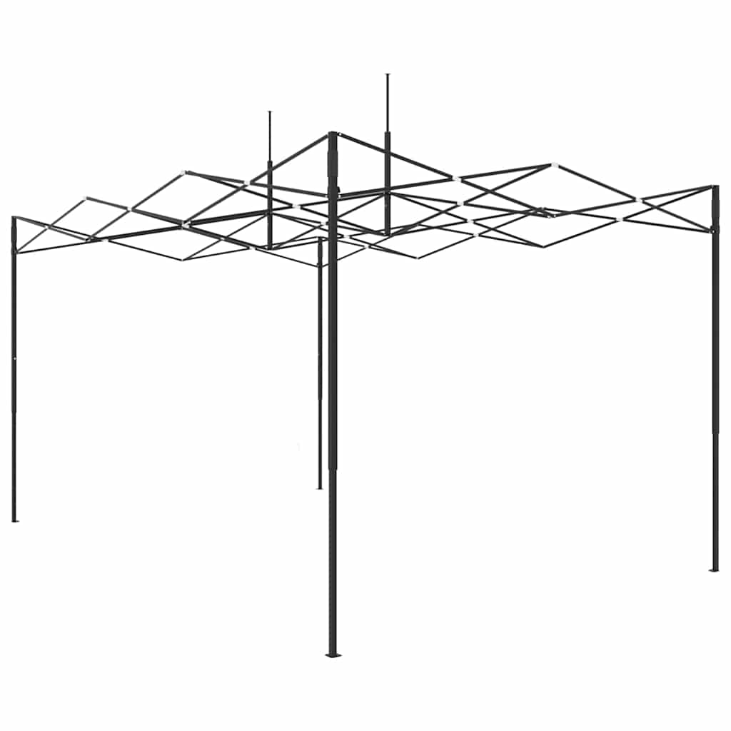vidaXL Szklarnię z rozkładaną ramą Zielony 290 x 430 x 315 cm Żelazo