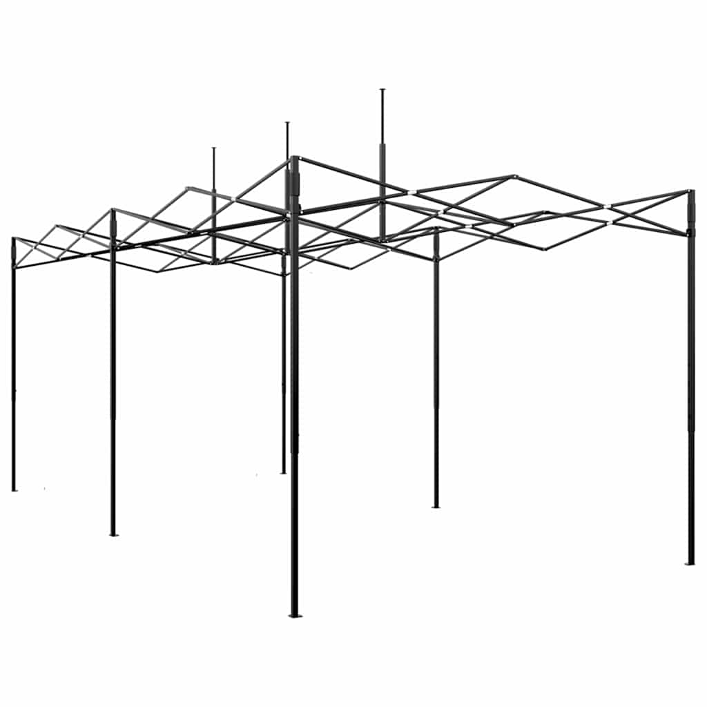 vidaXL Szklarnię z rozkładaną ramą Zielony 290 x 580 x 315 cm Żelazo