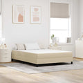 vidaXL Materac do łóżka z materacem Szałwiowy 160 x 200 cm tkanina