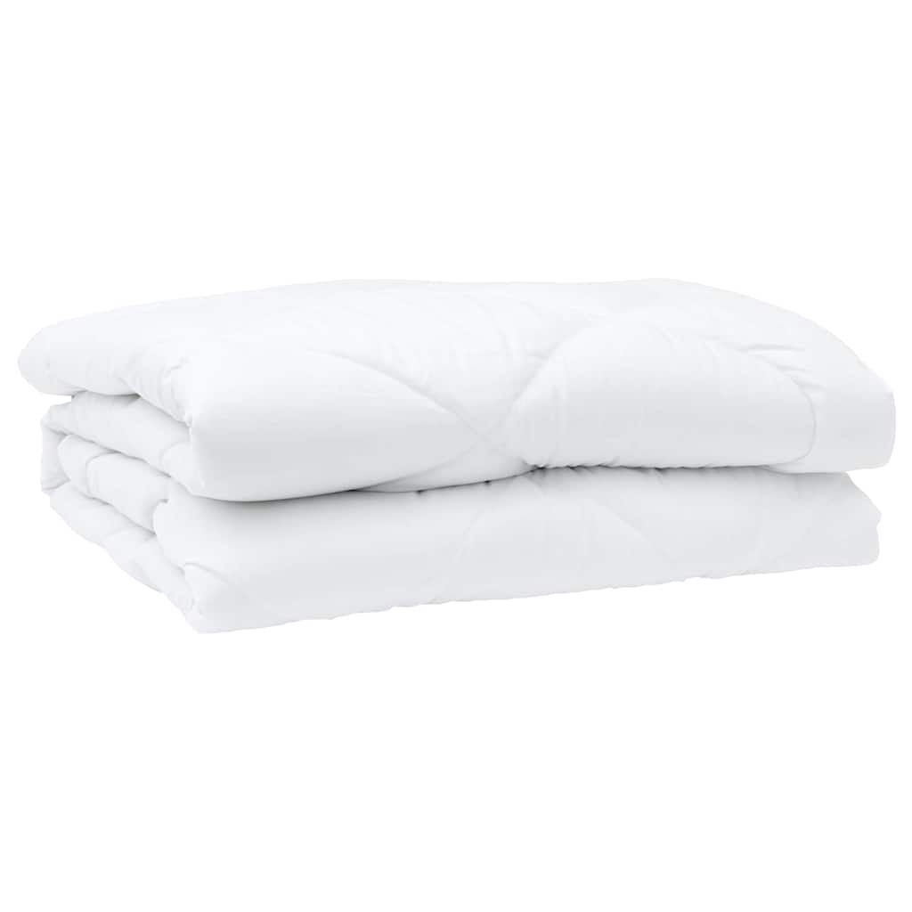 vidaXL Letni Kołdra Biały 260 x 220 x 3 cm Poliester