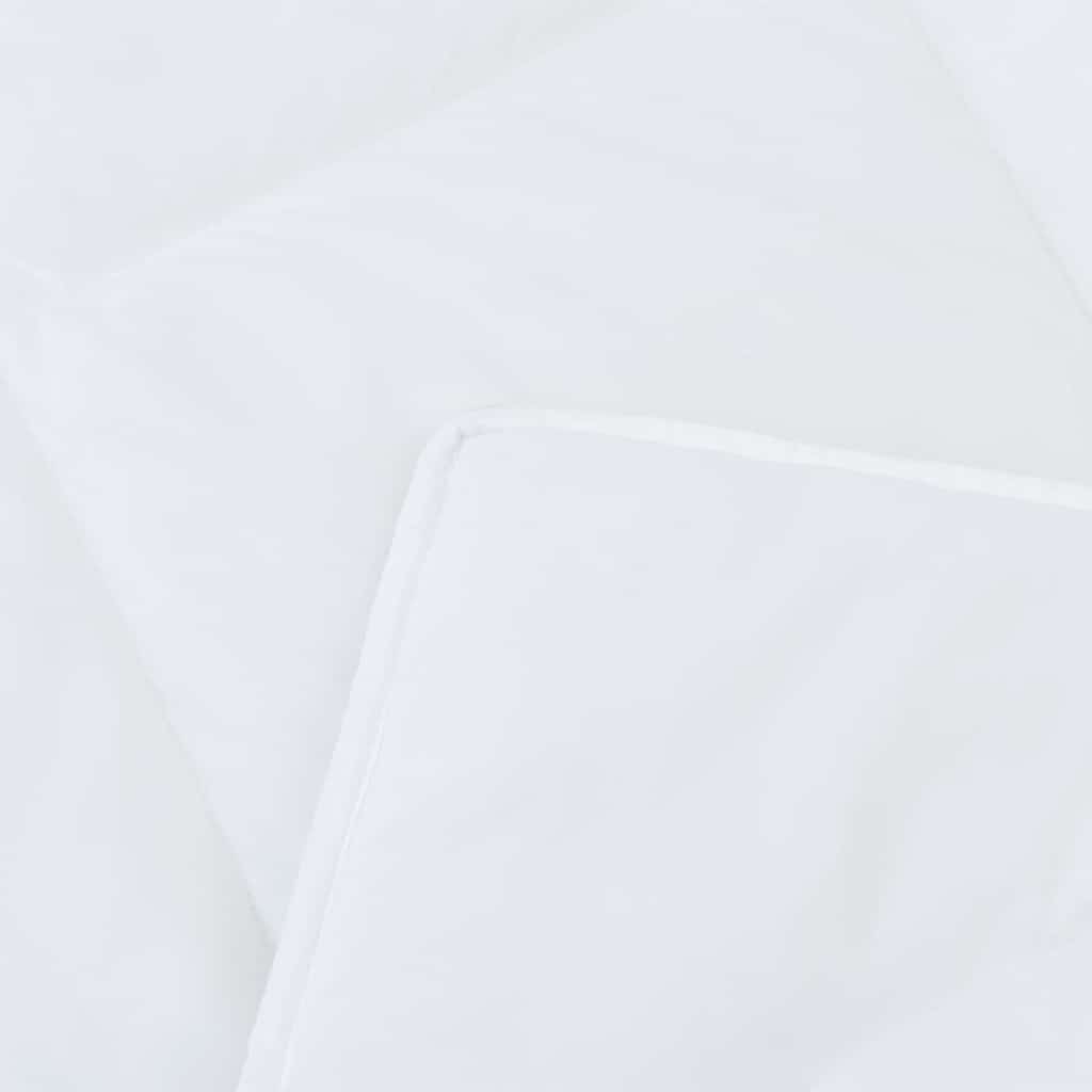 vidaXL Kołdra Biały 240 x 200 x 5 cm Poliester