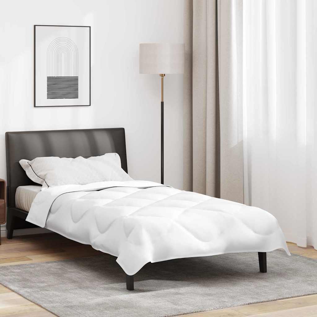 vidaXL Kołdra Biały 220 x 155 x 4 cm Poliester