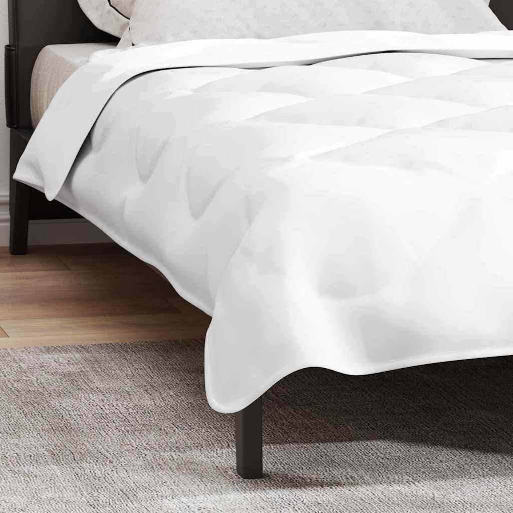 vidaXL Zimowa Kołdra Biały 200 x 135 x 5 cm Poliester