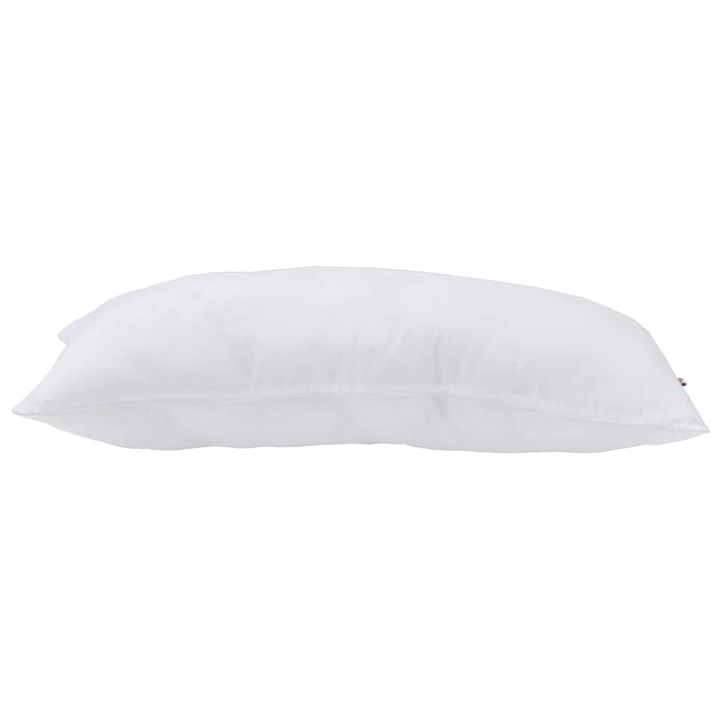 vidaXL Poduszka z poduszką Biały 80 x 42 x 20 cm Bawełna i poliester