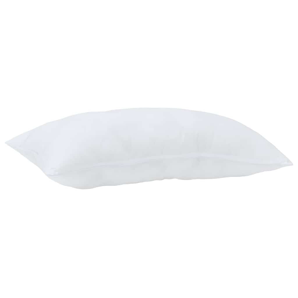 vidaXL Poduszka 2 pcs Biały 80 x 40 x 20 cm Bawełna i poliester