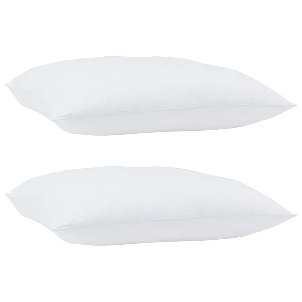 vidaXL Poduszka 2 pcs Biały 70 x 60 x 20 cm Bawełna i poliester