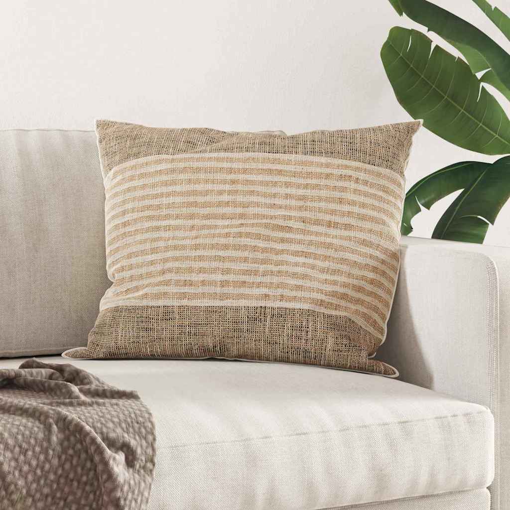vidaXL Poduszka 2 pcs Biały 80 x 60 x 20 cm Bawełna i poliester