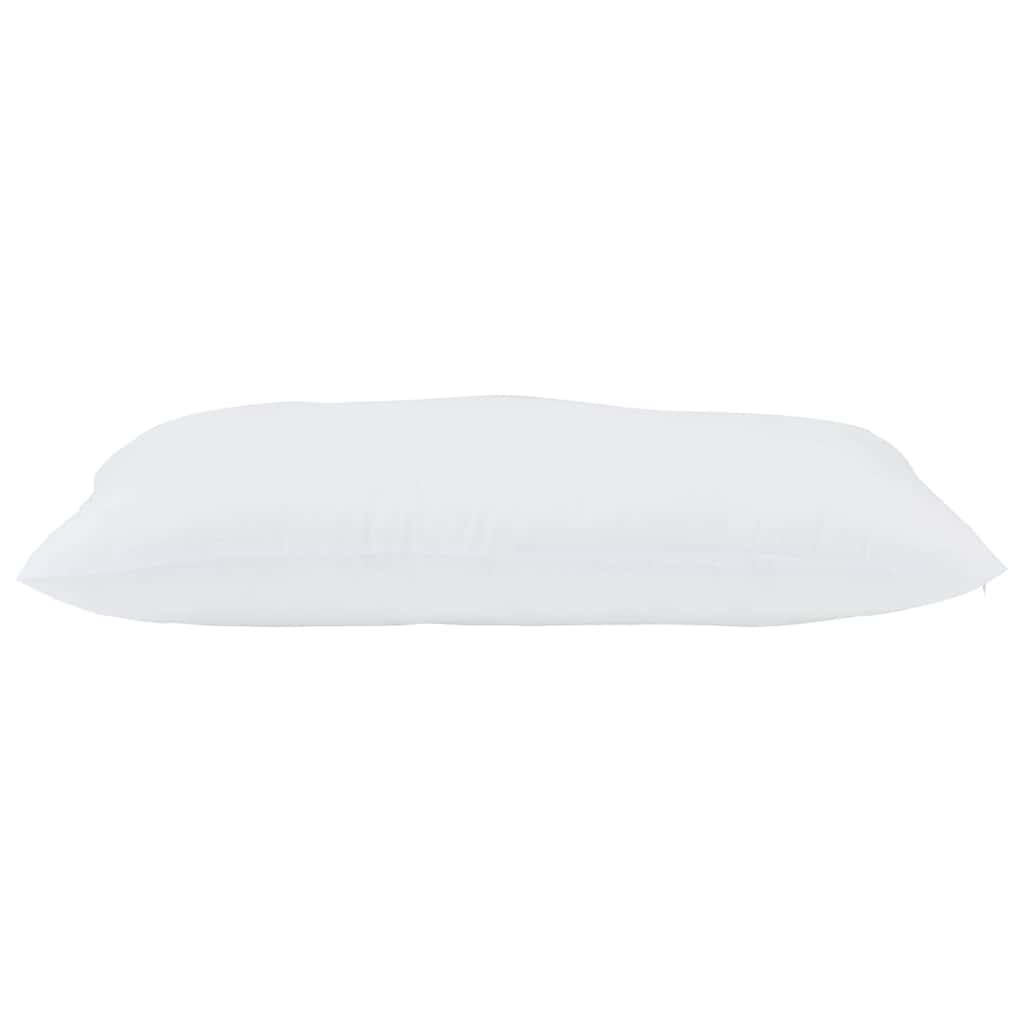 vidaXL Poduszka z poduszką Biały 80 x 40 x 20 cm Poliester