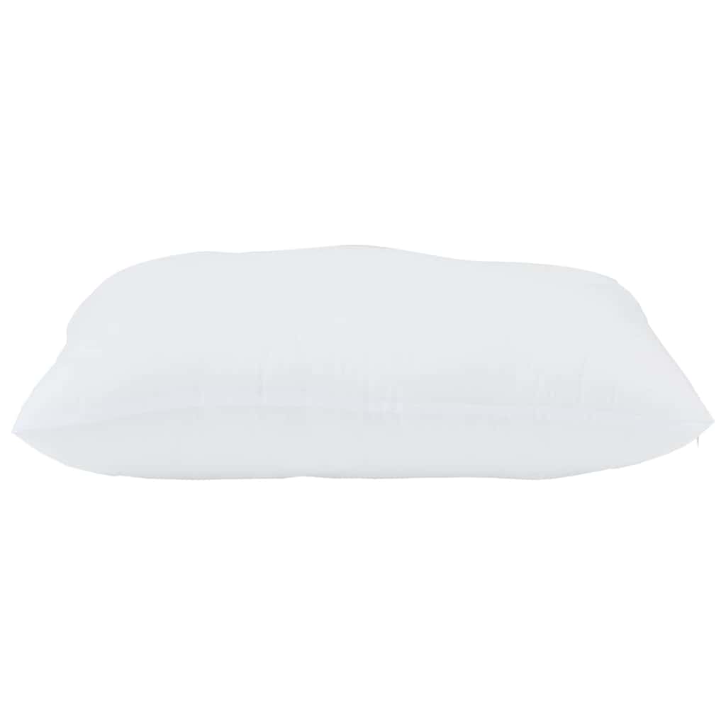 vidaXL Poduszka z poduszką 2 pcs Biały 41 x 40 x 20 cm Poliester