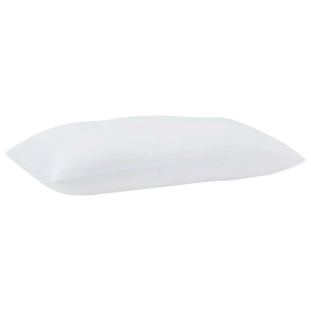 vidaXL Poduszka z poduszką 2 pcs Biały 81 x 42 x 20 cm Poliester