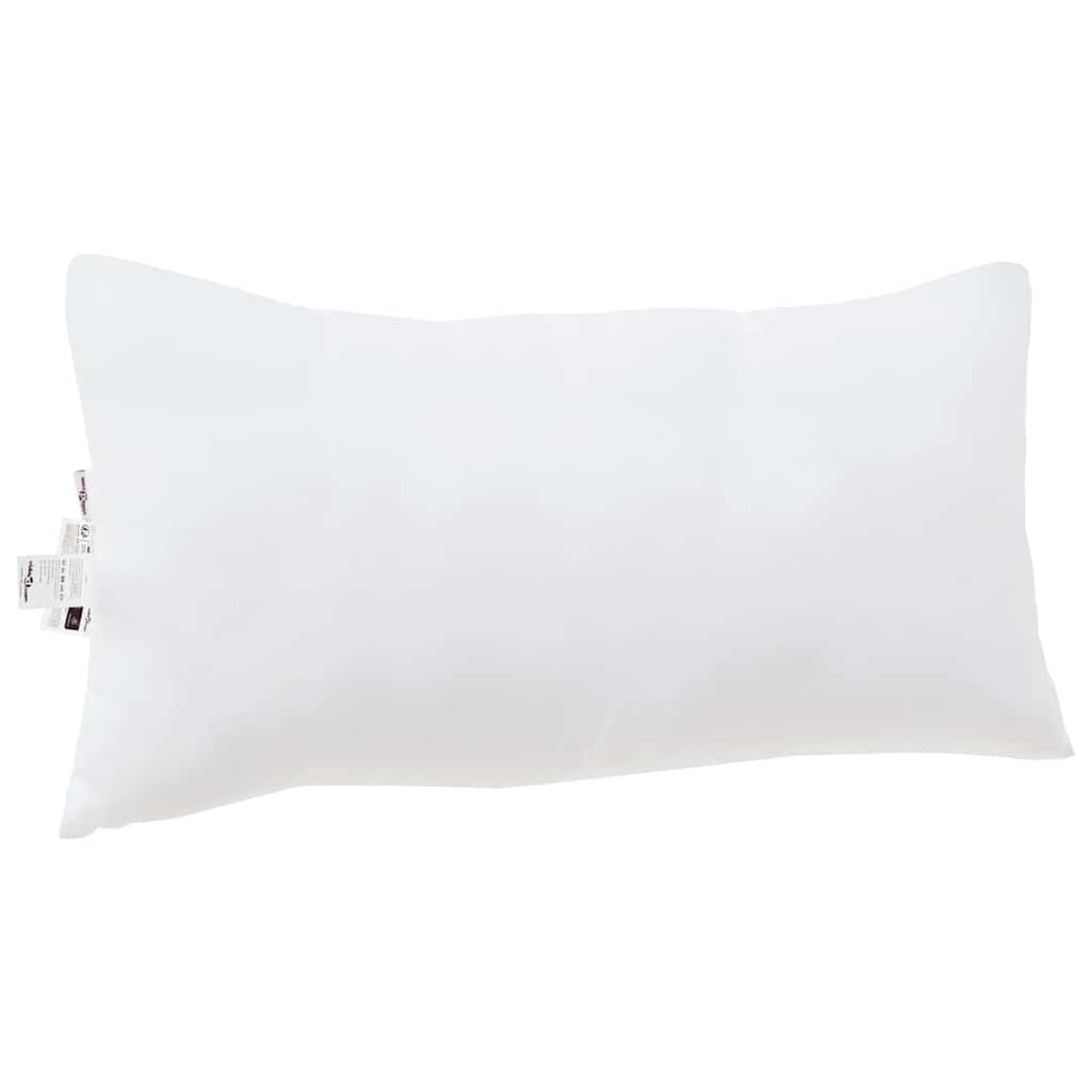 vidaXL Poduszka z poduszką 2 pcs Biały 81 x 42 x 20 cm Poliester
