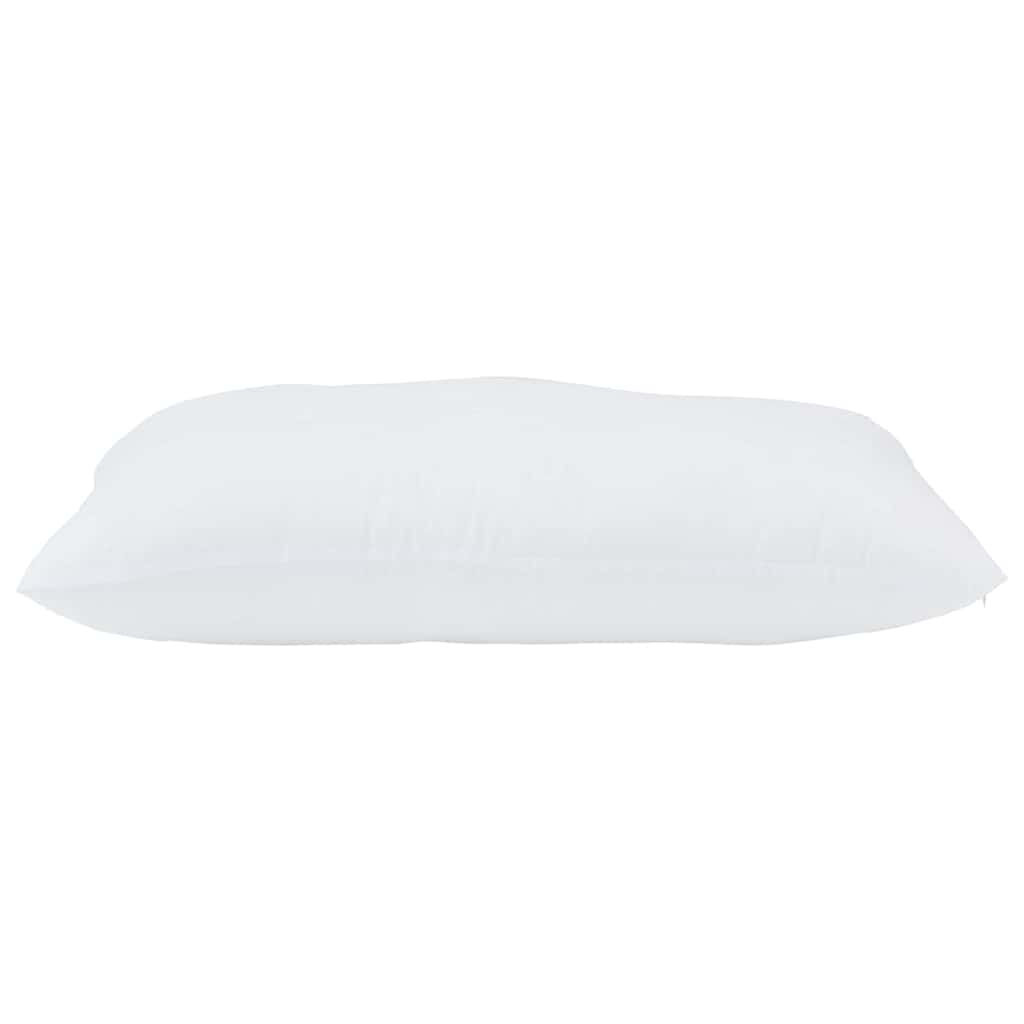 vidaXL Poduszka z poduszką 2 pcs Biały 71 x 51 x 20 cm Poliester