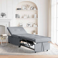 vidaXL Rozkładana sofa Jasnoszary 194 x 50 x 82 cm tkanina