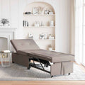 vidaXL Rozkładana sofa Ciemnoszary 194 x 50 x 82 cm tkanina