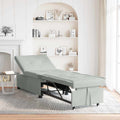 vidaXL Sofa Bed Jasnoszary 194 x 67 x 82 cm Aksamit