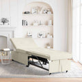vidaXL Sofa Bed Kremowy 194 x 67 x 82 cm Aksamit