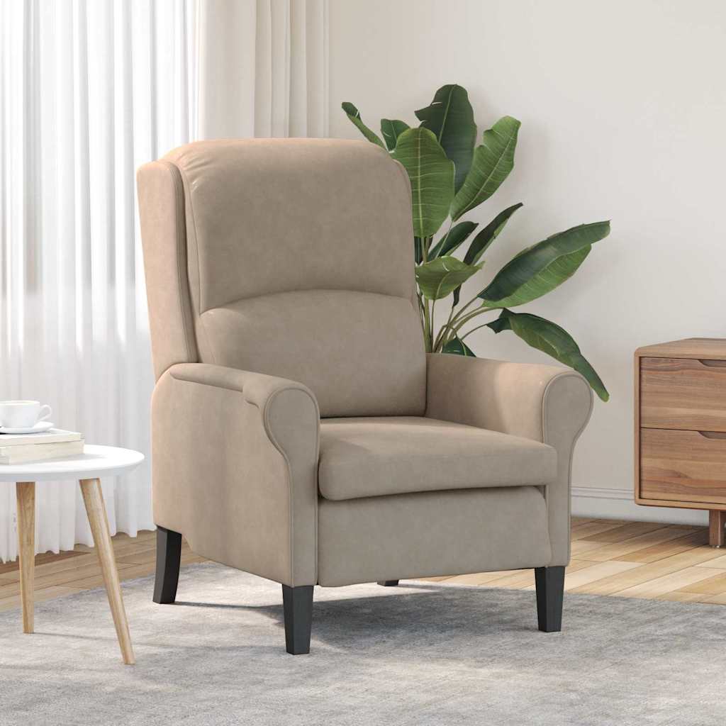 vidaXL fotel Ciemnoszary 76 x 94 x 102 cm Mikrofibra