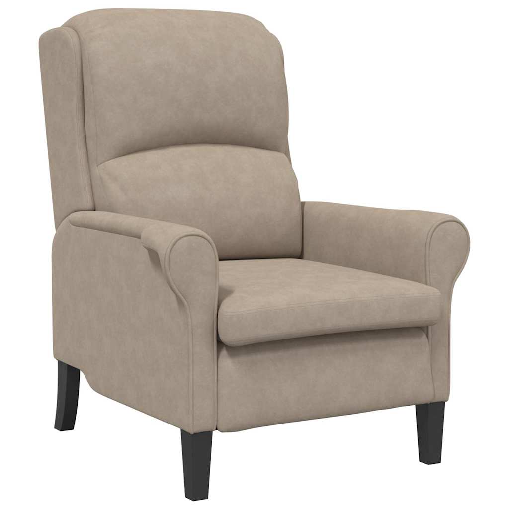 vidaXL fotel Ciemnoszary 76 x 94 x 102 cm Mikrofibra