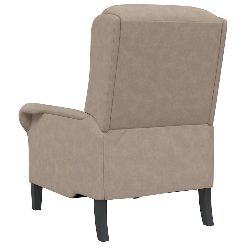 vidaXL fotel Ciemnoszary 76 x 94 x 102 cm Mikrofibra