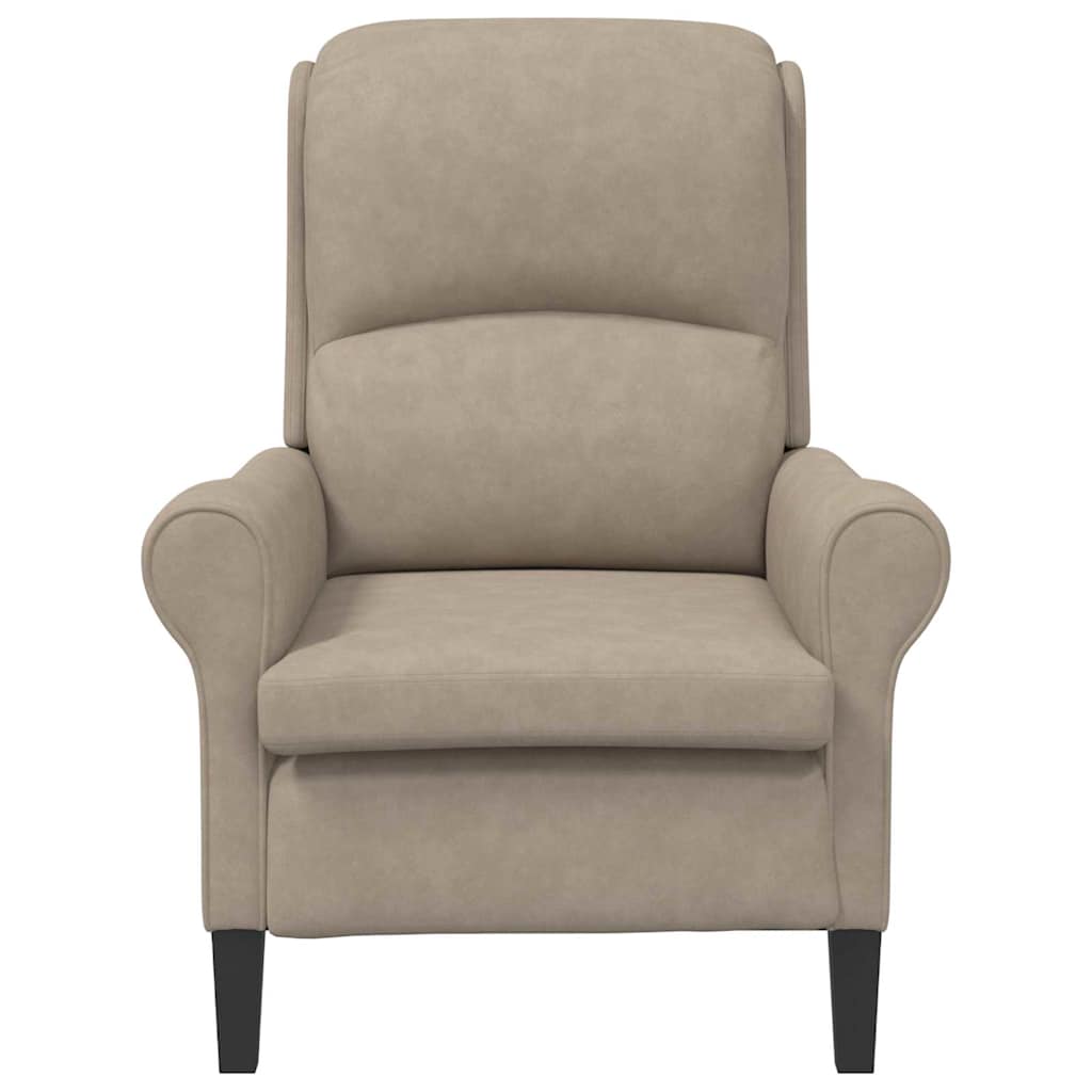 vidaXL fotel Ciemnoszary 76 x 94 x 102 cm Mikrofibra
