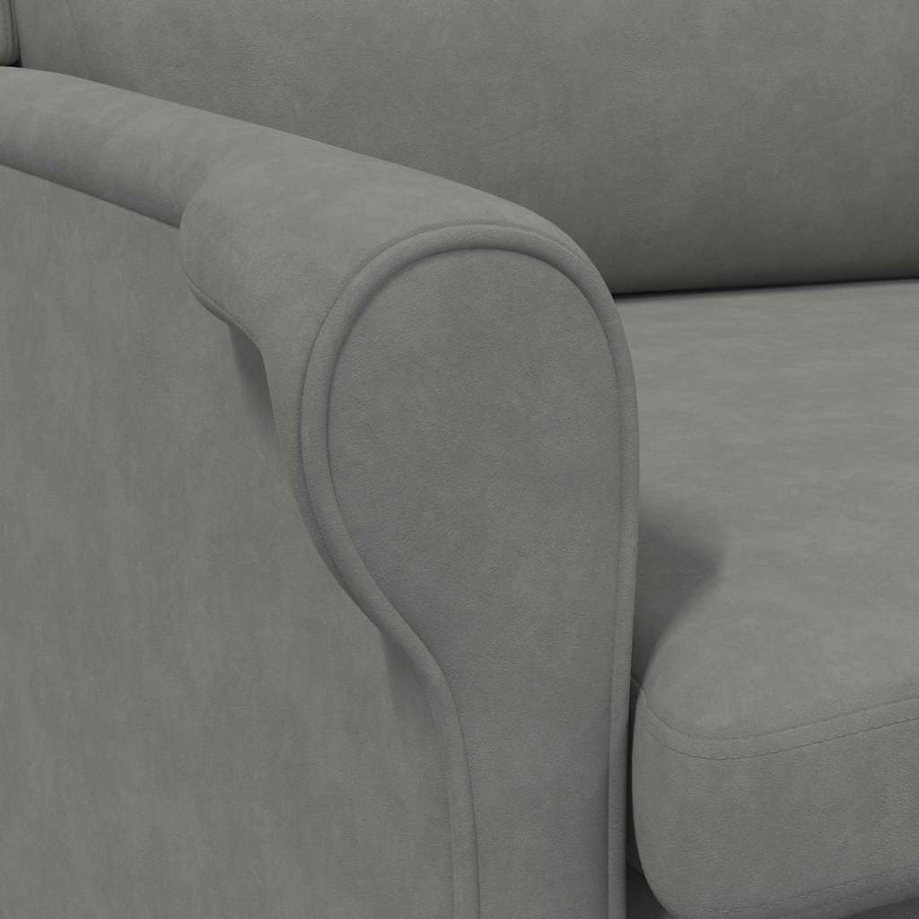 vidaXL fotel ciemno szary 76 x 94 x 102 cm Mikrofibra