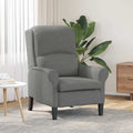 vidaXL fotel ciemno szary 76 x 94 x 102 cm Mikrofibra