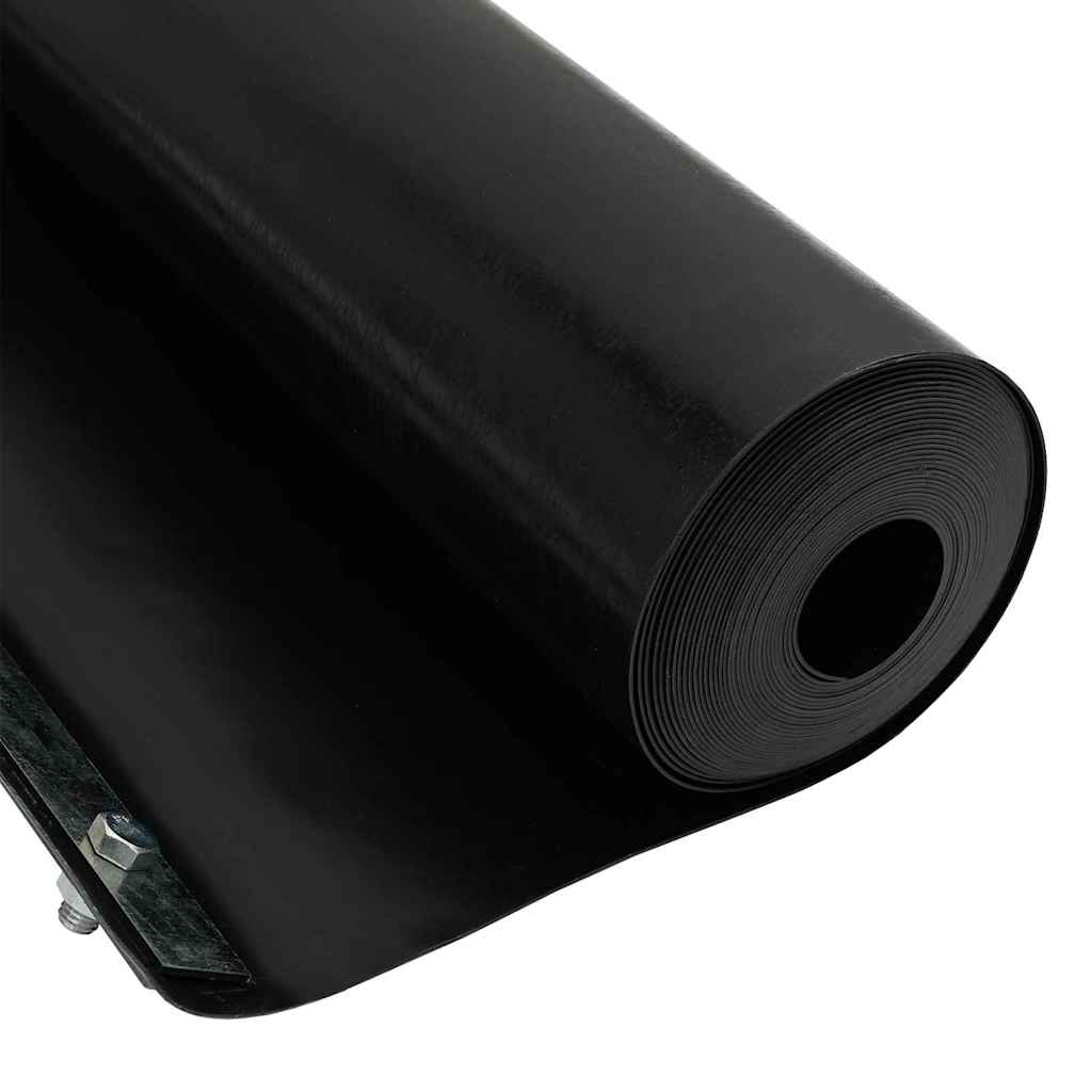 vidaXL Bariera korzeniowa Czarny 0,7 x 10 m Polietylen