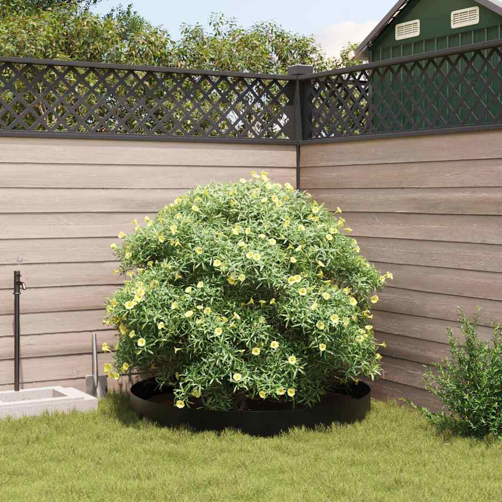 vidaXL Bariera korzeniowa Czarny 0,7 x 3 m Polietylen
