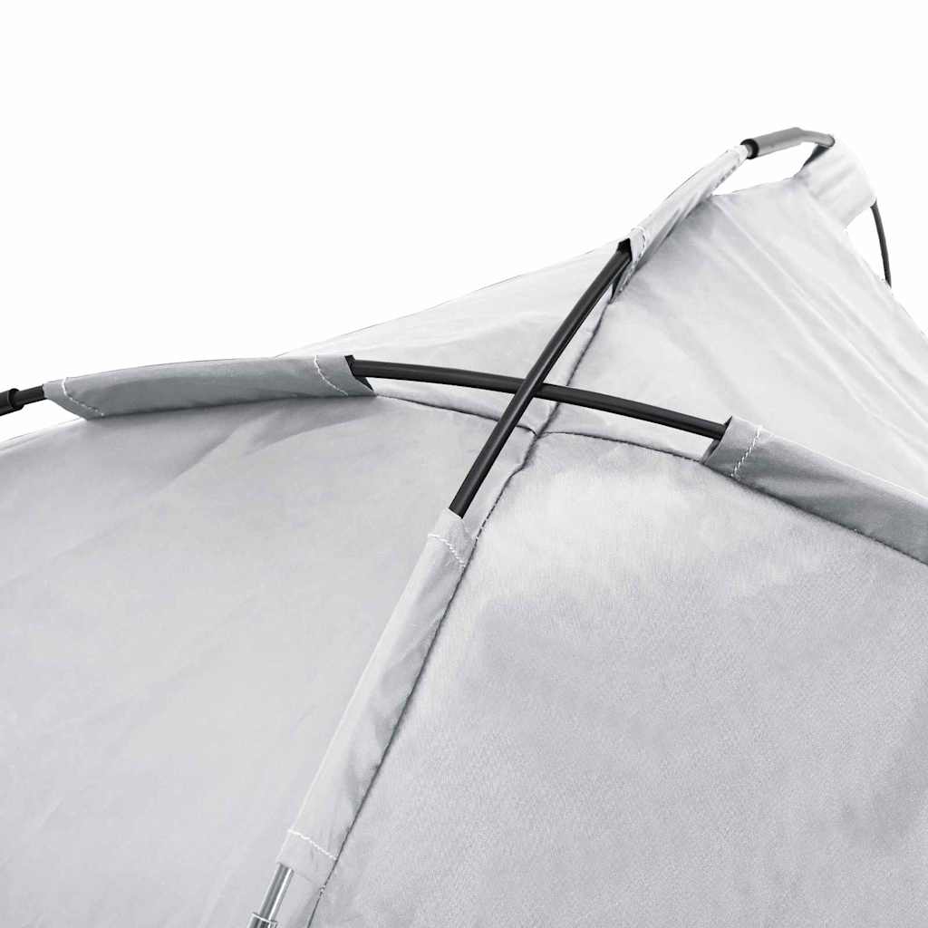 vidaXL Legowisko dla psa Srebrnoszary 92 x 77 x 82,5 cm Stal