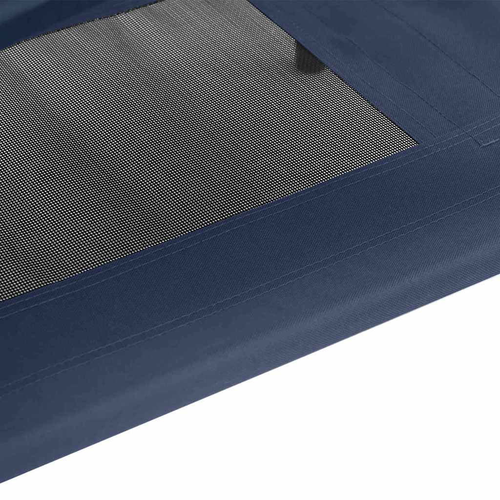 vidaXL Legowisko dla psa Granatowy 76 x 62 x 70,5 cm Stal