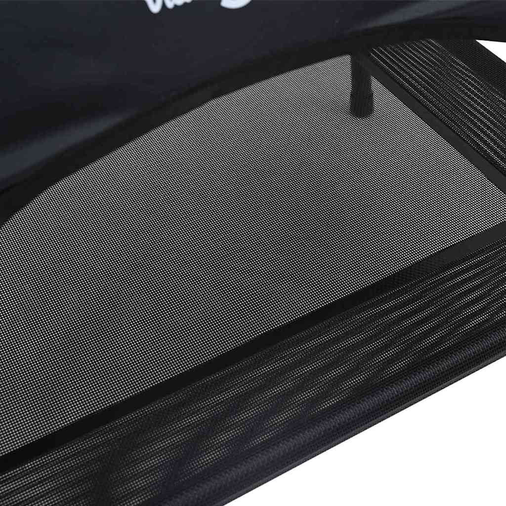 vidaXL Legowisko dla psa Czarny 90 x 81 x 80,5 cm Stal