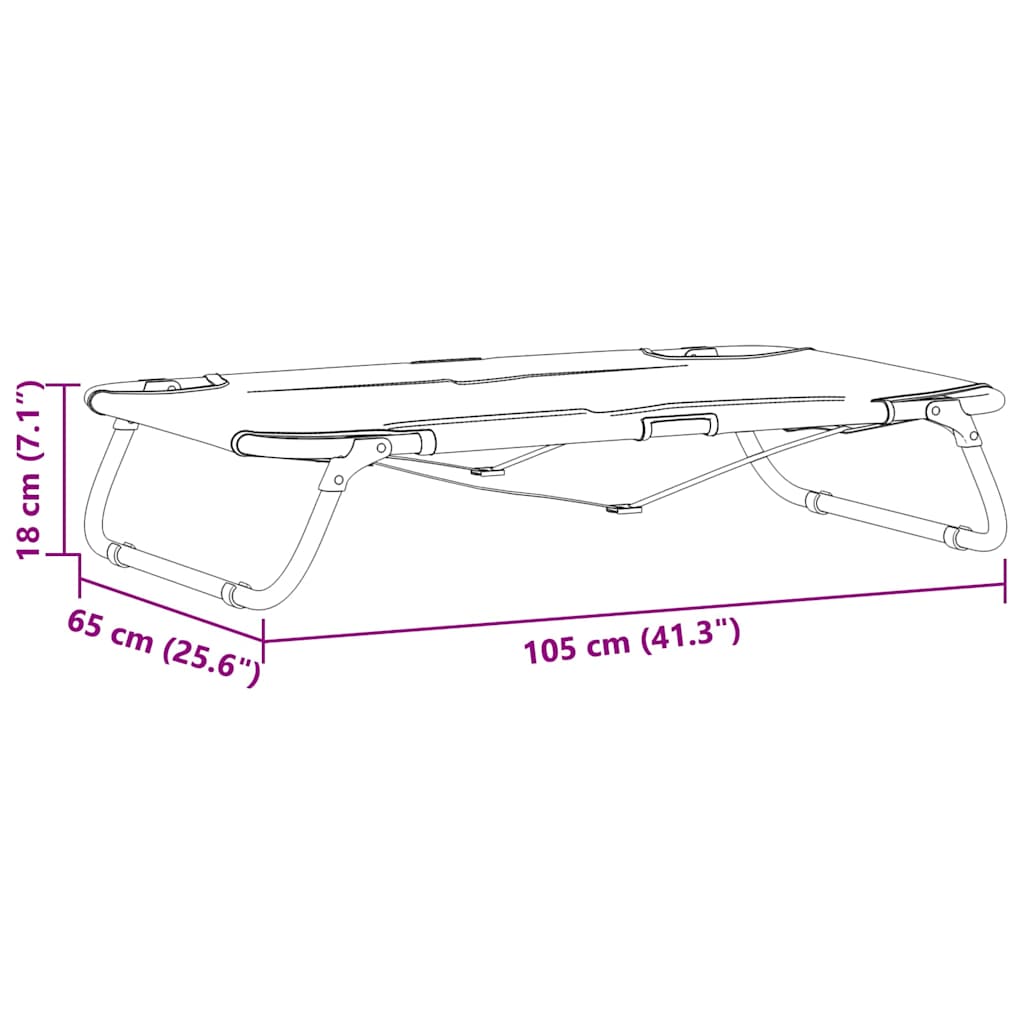 vidaXL Legowisko dla psa Jasnoszary 105 x 65 x 18 cm Stal