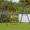 vidaXL Huśtawka gniazdowa Niebieski 60 x 60 x 180 cm Poliester