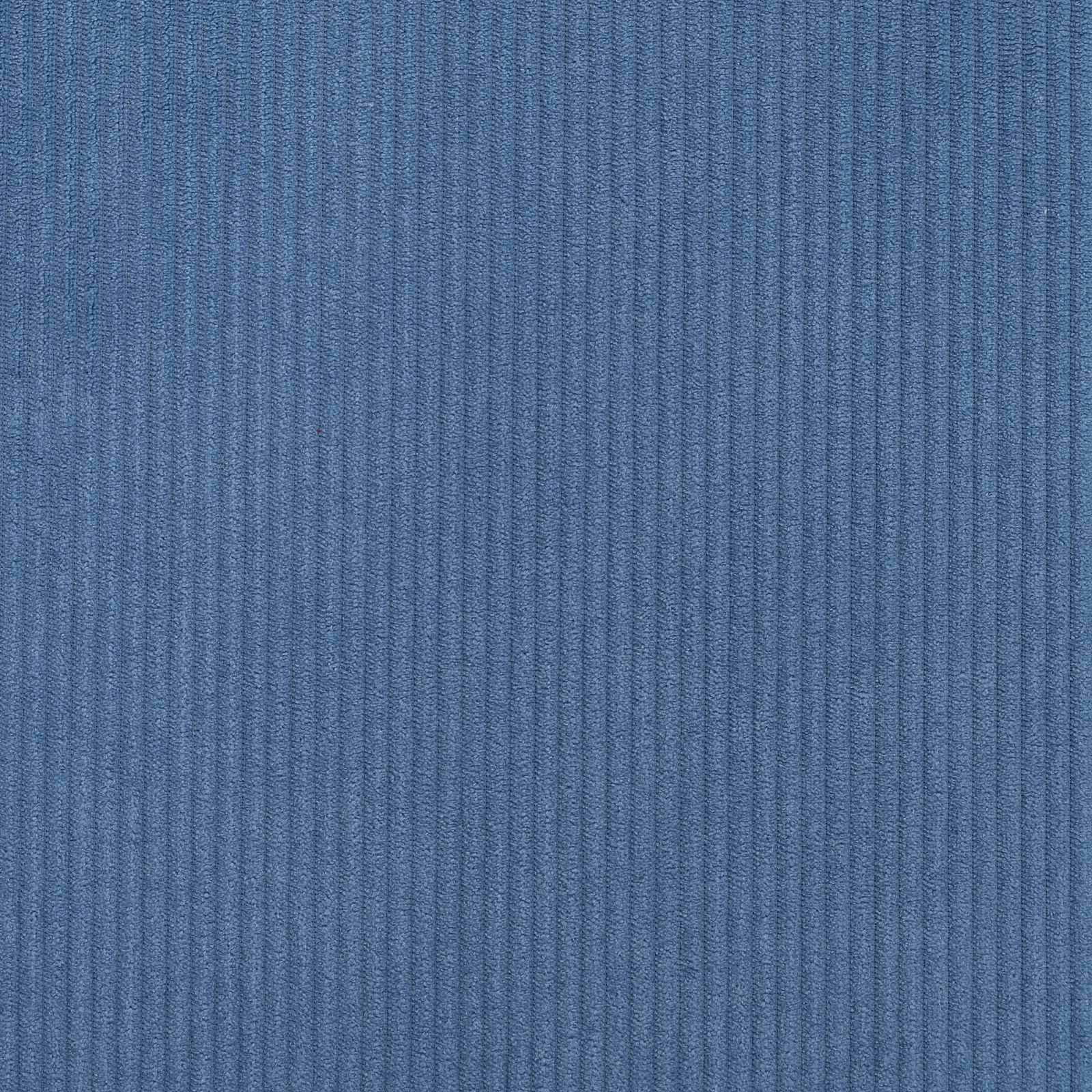 vidaXL Rama łóżka platformy Niebieski 140 x 200 cm Tkanina sztruksowa