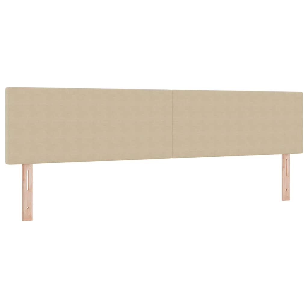 vidaXL Łóżko z sprężyną LED Jasnoszary i biały. 200 x 200 cm