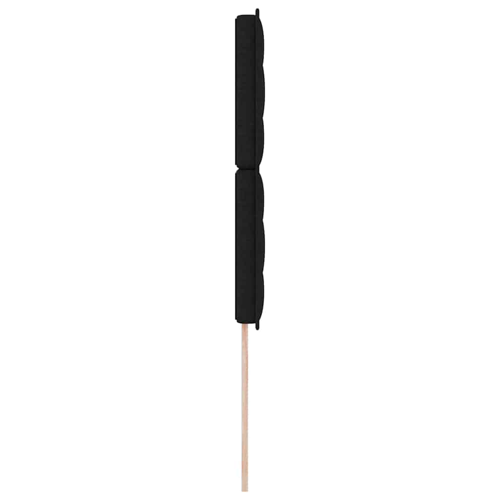vidaXL Zagłówek Czarny 90 cm tkanina
