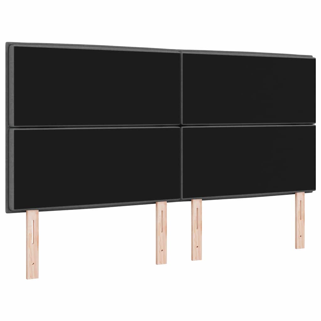 vidaXL Zagłówek Ciemnoszary 180 cm tkanina