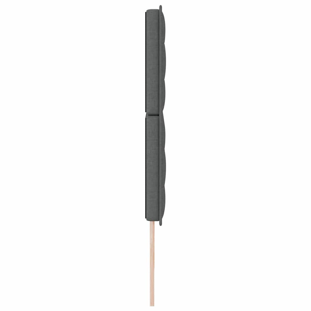 vidaXL Zagłówek Ciemnoszary 180 cm tkanina