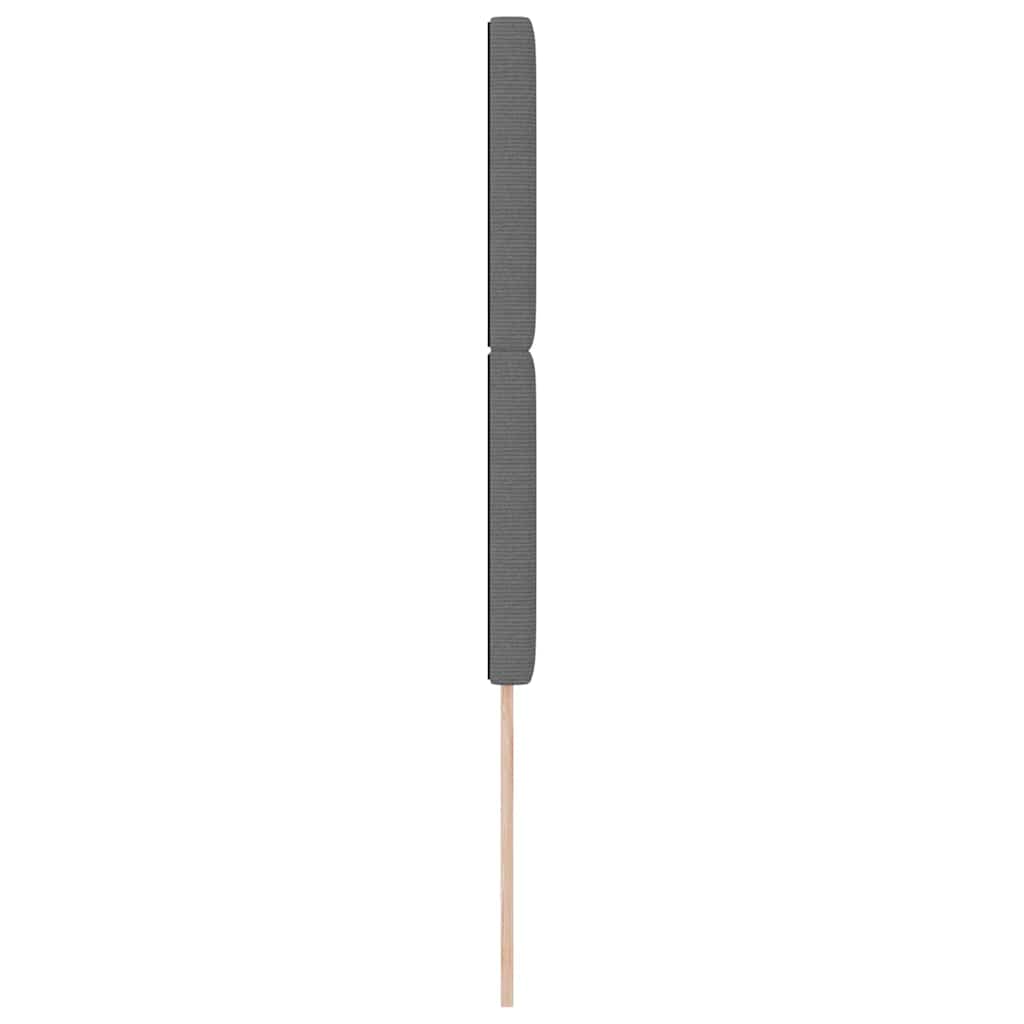 vidaXL Zagłówek Jasnoszary 80 cm Tkanina sztruksowa