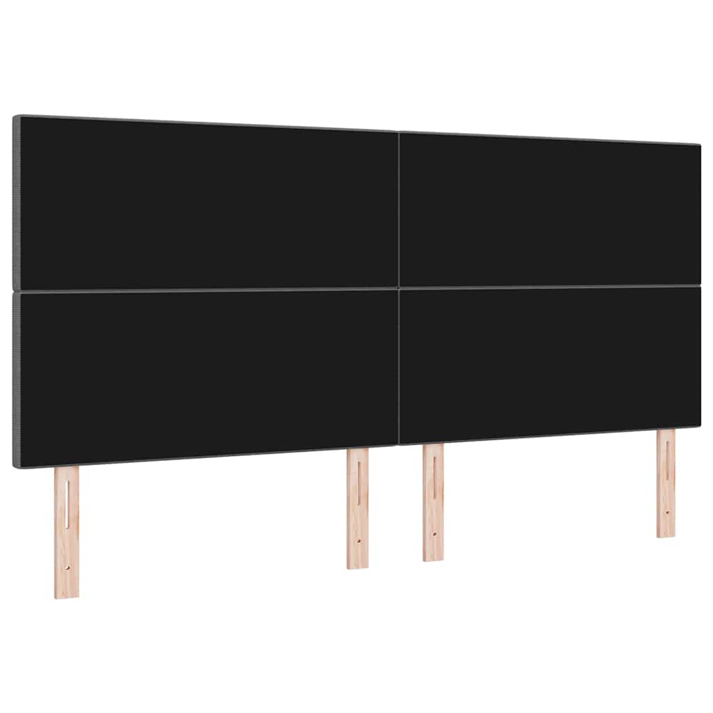 vidaXL Zagłówek Jasnoszary 200 cm Tkanina sztruksowa