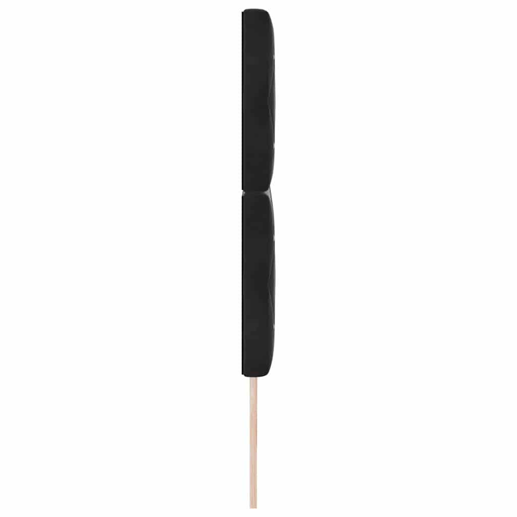vidaXL Zagłówek Czarny 180 cm Aksamit