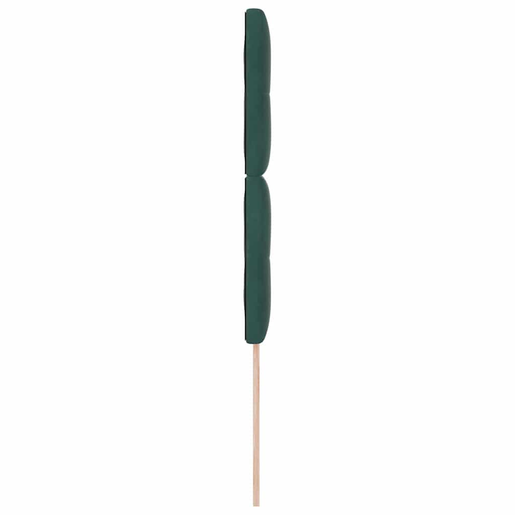 vidaXL Zagłówek Ciemna zieleń 90 cm Aksamit