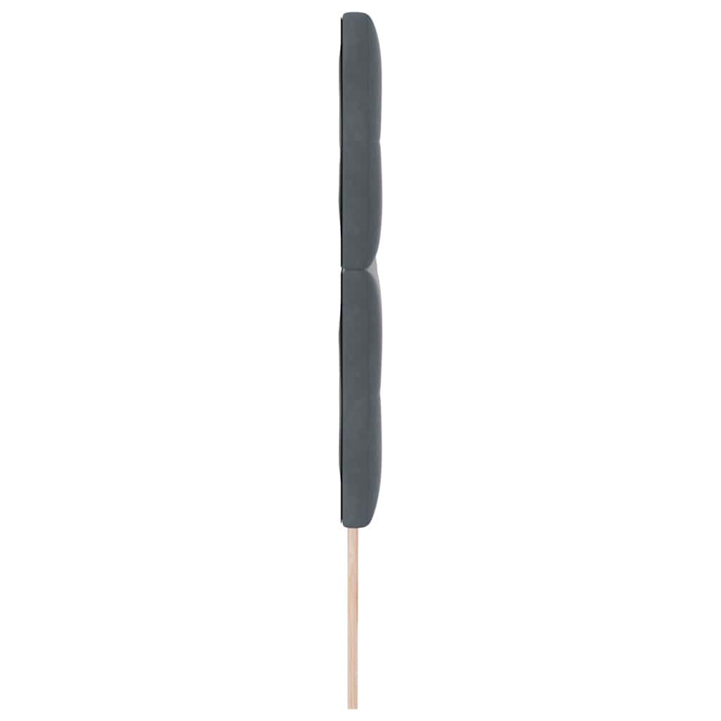 vidaXL Zagłówek Ciemnoszary 180 cm Aksamit