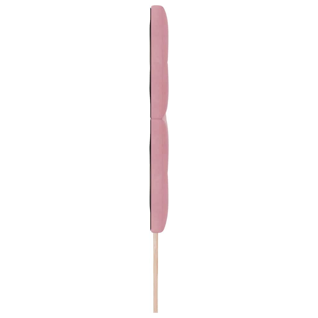 vidaXL Zagłówek Różowy 180 cm Aksamit